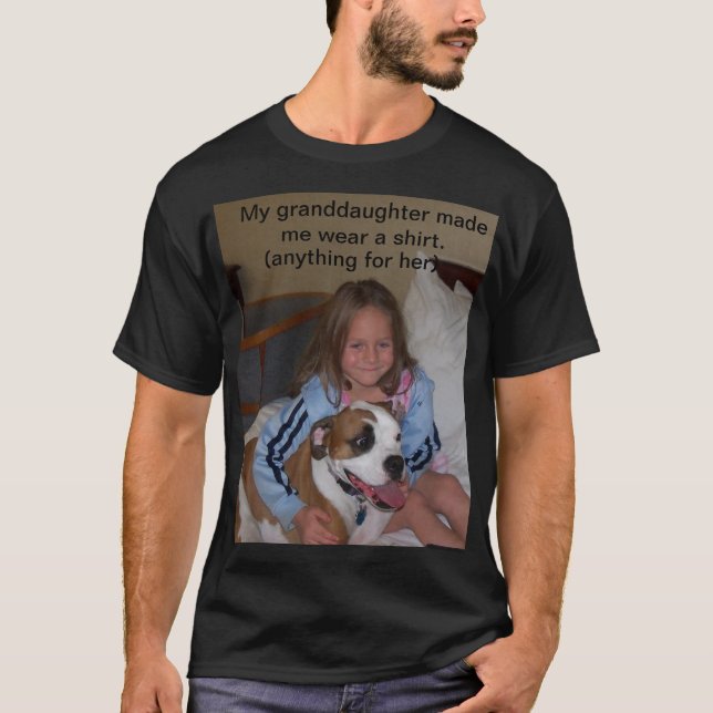 La camiseta de los hombres con la foto (Anverso)