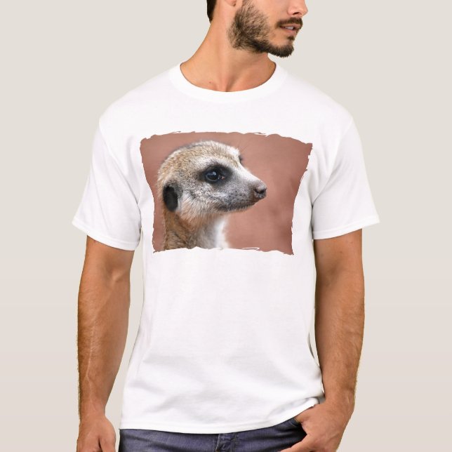 La camiseta de los hombres curiosos de Meerkat (Anverso)