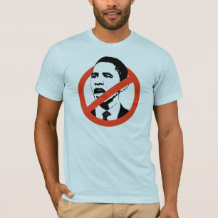LA CAMISETA DE LOS HOMBRES DE ANTI-OBAMA