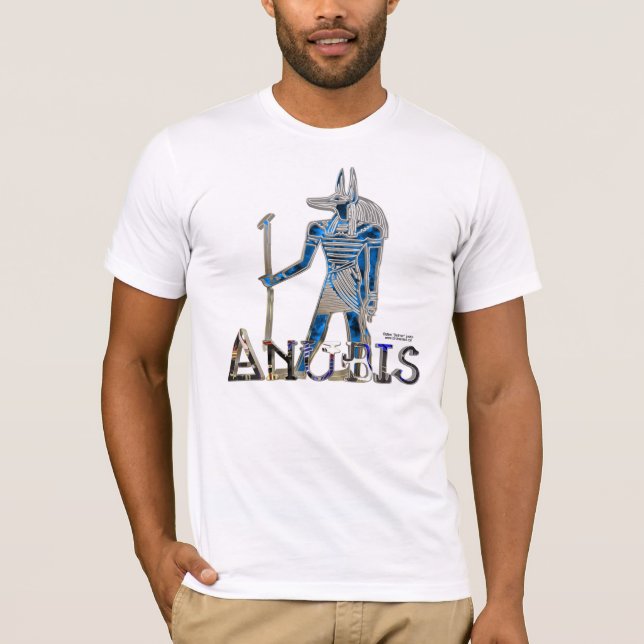 La camiseta de los hombres de Anubis 3D (Anverso)