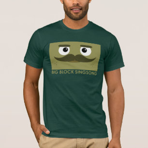 La camiseta de los hombres de BBSS Moustachios #1
