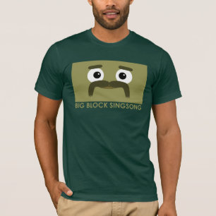 La camiseta de los hombres de BBSS Moustachios #3