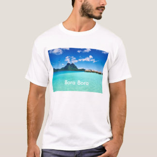 La camiseta de los hombres de Bora Bora
