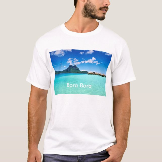 La camiseta de los hombres de Bora Bora (Anverso)