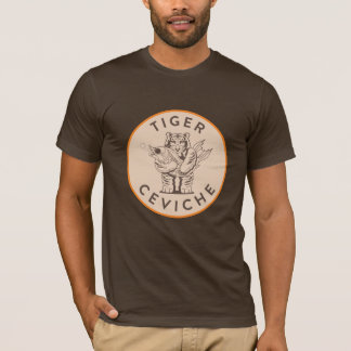 La camiseta de los hombres de Ceviche del tigre