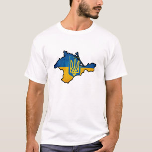 La camiseta de los hombres de Crimea del ucraniano