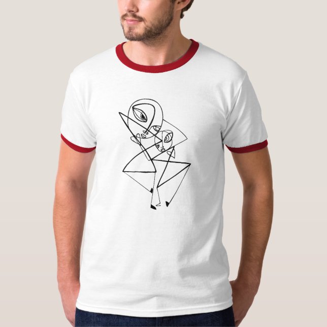 La camiseta de los hombres de DAC (Anverso)
