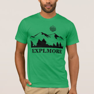 La camiseta de los hombres de EXPLMORE