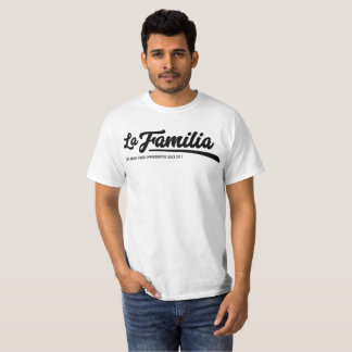 La camiseta de los hombres de Familia del La