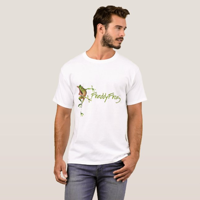 La camiseta de los hombres de FreddyFrog (Anverso completo)