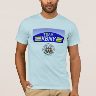 La camiseta de los hombres de KBNY