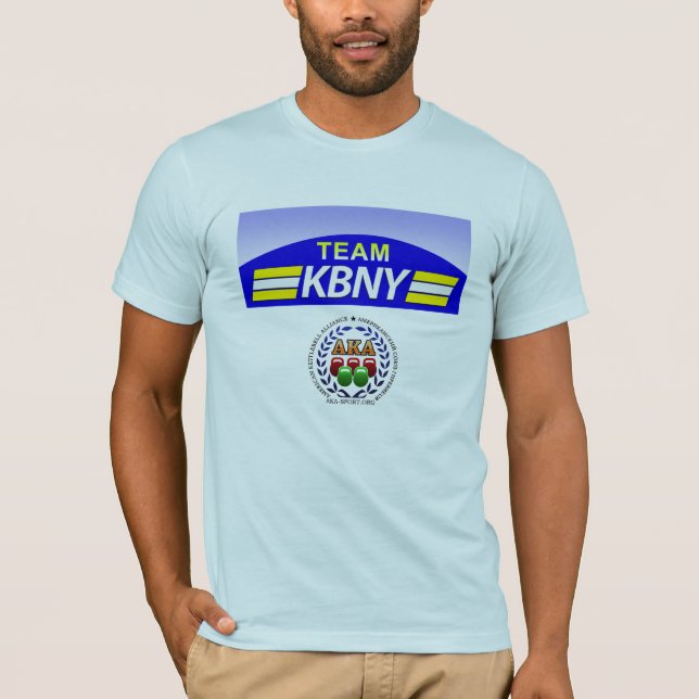 La camiseta de los hombres de KBNY (Anverso)