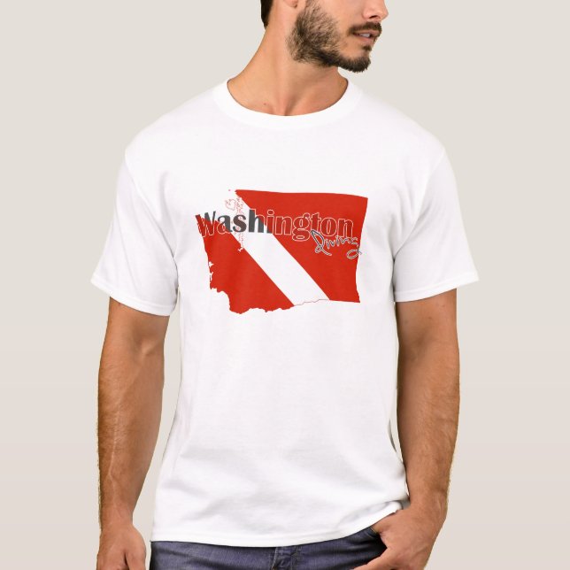 La camiseta de los hombres de la bandera del (Anverso)