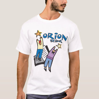 La camiseta de los hombres de la escuela de Orión