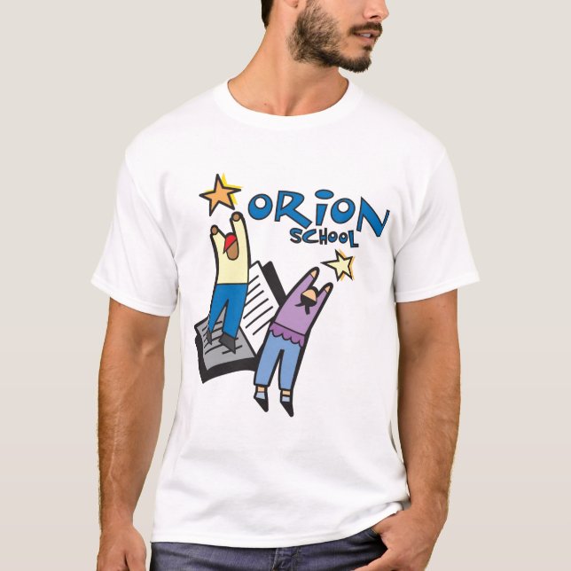 La camiseta de los hombres de la escuela de Orión (Anverso)
