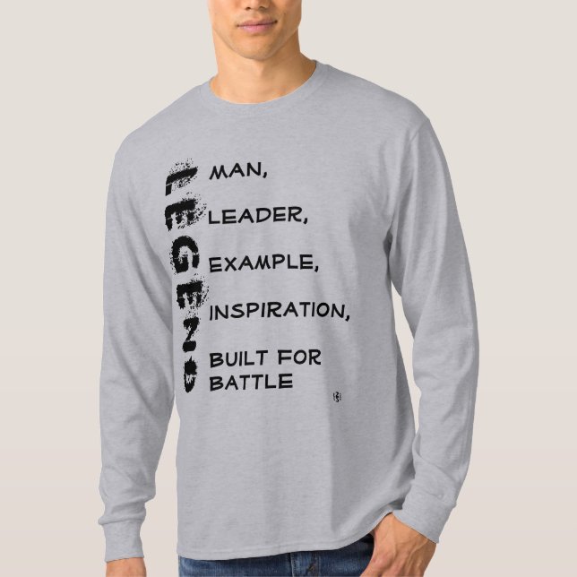 La camiseta de los hombres de la leyenda (Anverso)