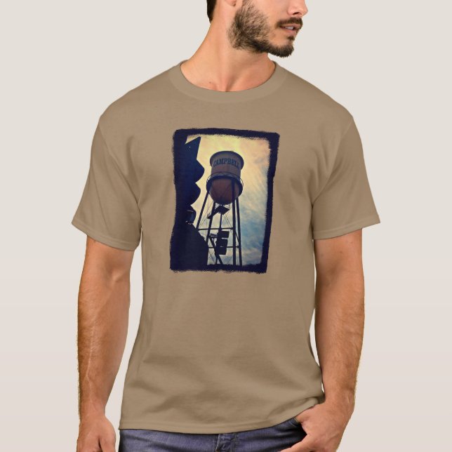 La camiseta de los hombres de la torre de agua de (Anverso)