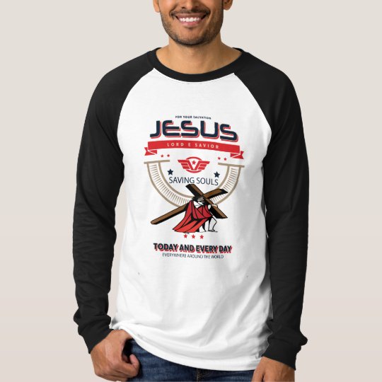La camiseta de los hombres de las almas del ahorro