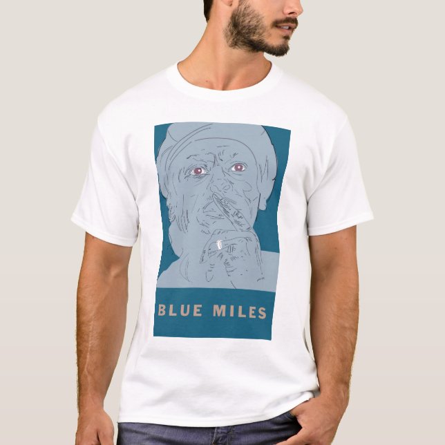 LA CAMISETA DE LOS HOMBRES DE LAS "MILLAS AZULES" (Anverso)
