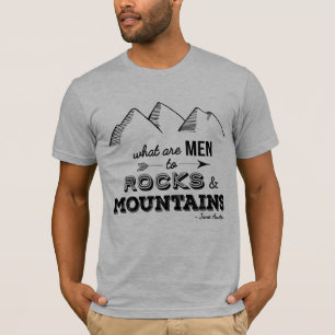 La camiseta de los hombres de las "montañas" del