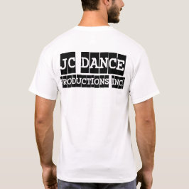 La camiseta de los hombres de las producciones de
