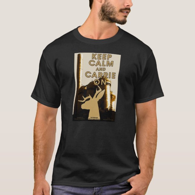 La camiseta de los hombres de los ciervos de (Anverso)