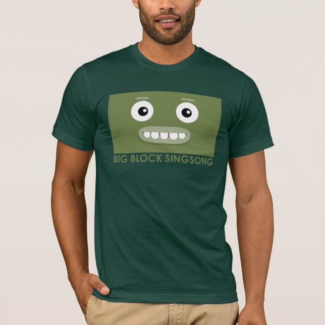 La camiseta de los hombres de los oídos de BBSS (Anverso)