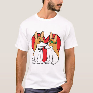 La camiseta de los hombres de los pares del Corgi