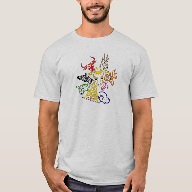 La camiseta de los hombres de los Ungulates de AZA (Anverso)