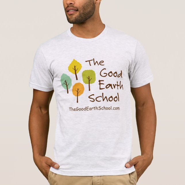 La camiseta de los hombres de lujo de la escuela d (Anverso)