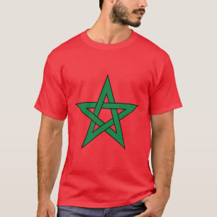 La camiseta de los hombres de Marruecos