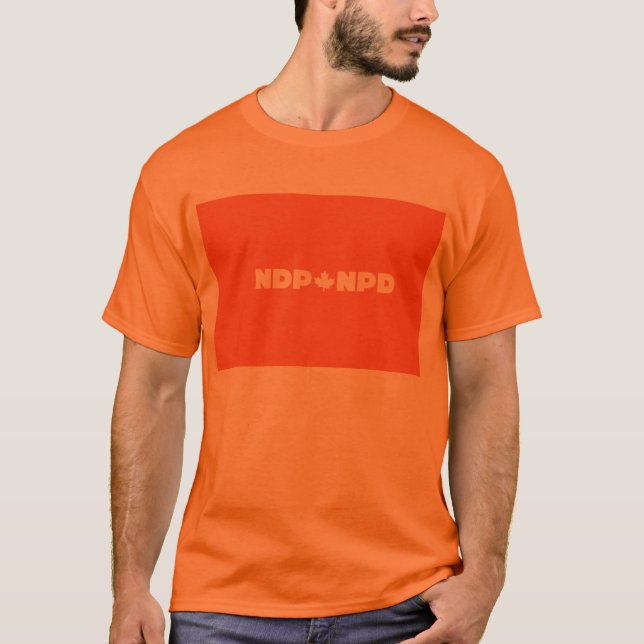 La camiseta de los hombres de NDP (Anverso)