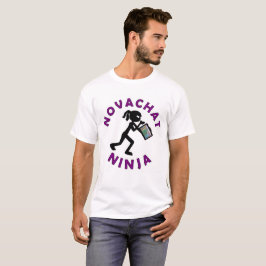 La camiseta de los hombres de Novachat Ninja