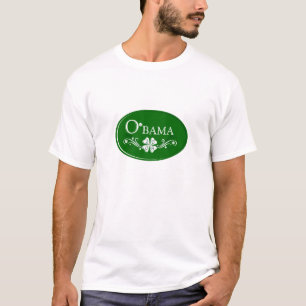 La camiseta de los hombres de O'bama