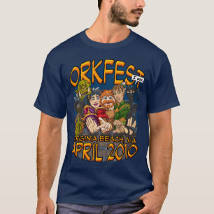 La camiseta de los hombres de OrkFest 2010