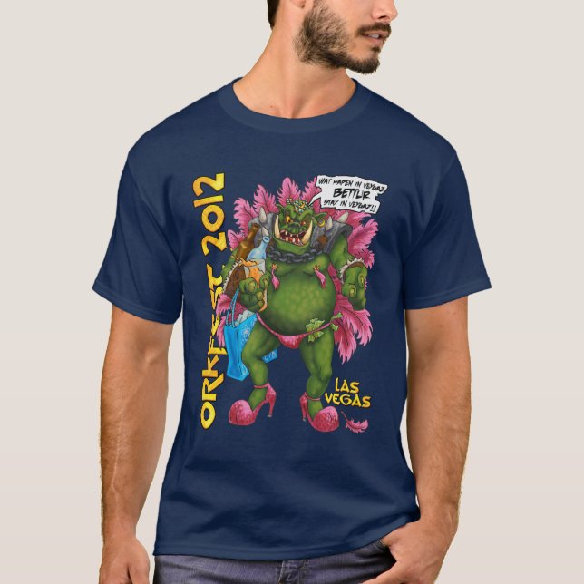 La camiseta de los hombres de Orkfest 2012 (Anverso)