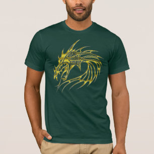 La camiseta de los hombres de oro del dragón