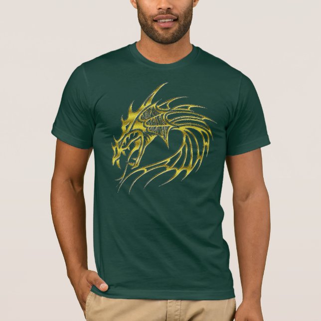La camiseta de los hombres de oro del dragón (Anverso)