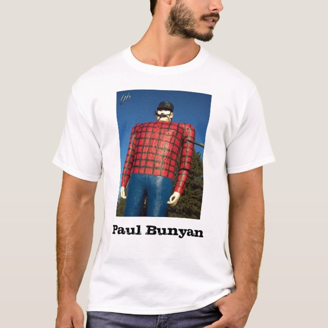 La camiseta de los hombres de "Paul Bunyan" (Anverso)