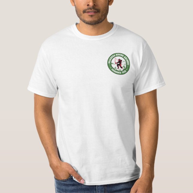 La camiseta de los hombres de PRA - blanco (Anverso)