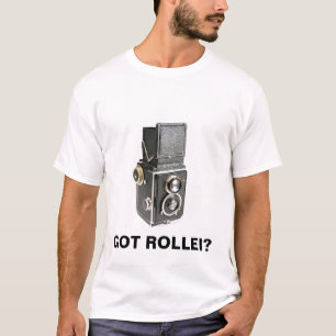 La camiseta de los hombres de Rolleiflex