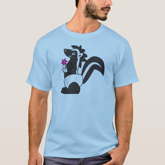 La camiseta de los hombres de Skunkdude - (Anverso)