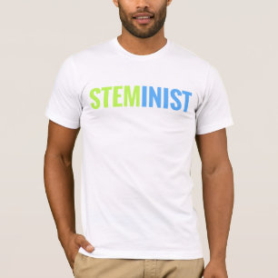 La camiseta de los hombres de STEMinist