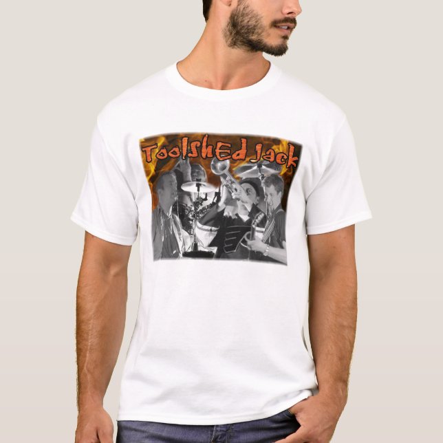 La camiseta de los hombres de Toolshed Jack (Anverso)