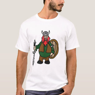 La camiseta de los hombres de Viking