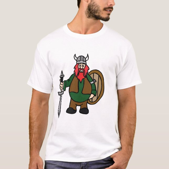 La camiseta de los hombres de Viking (Anverso)