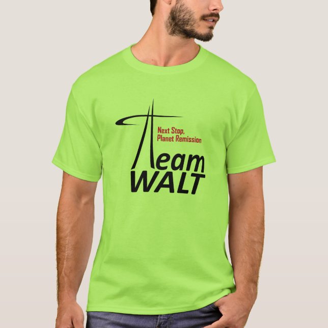 La camiseta de los hombres de Walt del equipo de (Anverso)