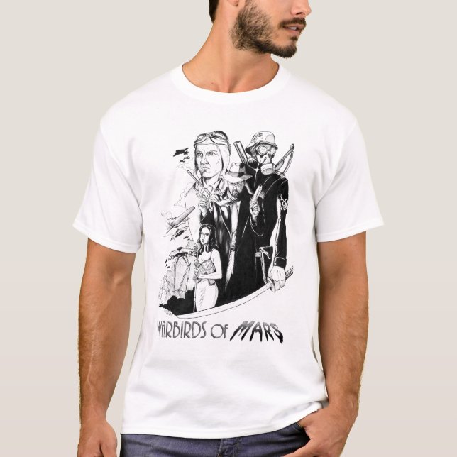 La camiseta de los hombres de Warbirds (Anverso)