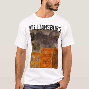 la camiseta de los hombres de williamsburg