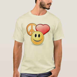 La camiseta de los hombres del amor y de la